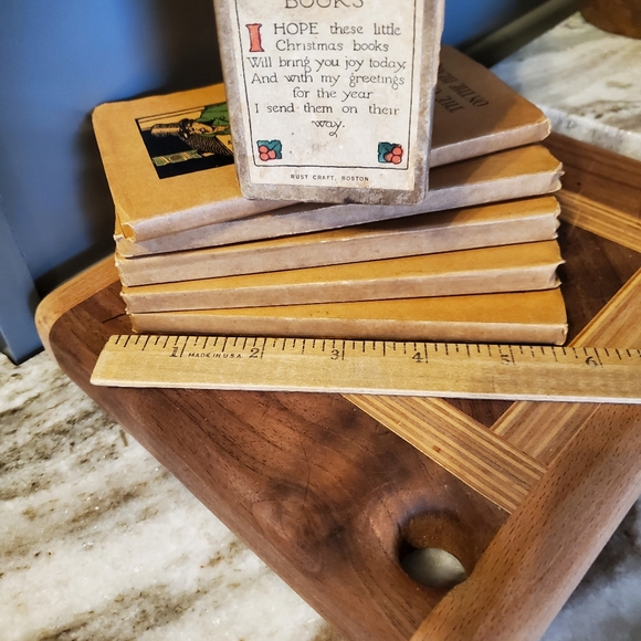 ⚜️🖤⚜️CHARLES DICKENS CHRISTMAS BOOKS /VINTAGE/ RUST CRAFT BOSTON 5 Books⚜️🖤⚜️ - Picture 11 of 17